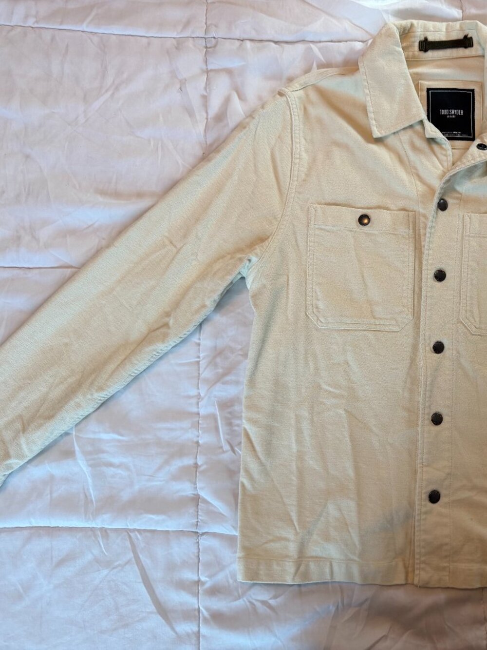 Todd Snyder Italian Moleskin Work Shirt - S
